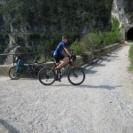 Über die alte Ponale Strasse zum Lago di Ledro