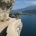 Über die alte Ponale Strasse zum Lago di Ledro
