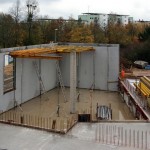 Baustelle am 9. November 2014 - Boulderraum
