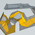 Boulderraum von unten