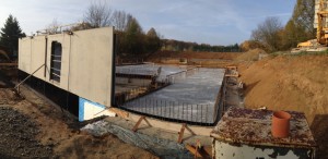 Baustelle am 1.11.2014