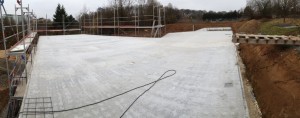 Die Decke ist fertig