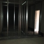 Ständer im Sanitärbereich