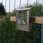 Der Kasten für die Flyer