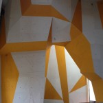 Der große Bogen in der Haupthalle von vorne