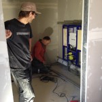 Die Arbeit geht voran
