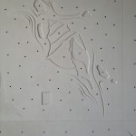 Die schönen Carved Strukturen