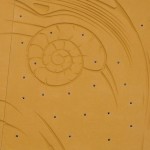 Die schönen Carved Strukturen