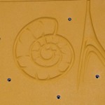 Die schönen Carved Strukturen