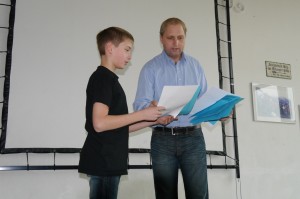Siegerehrung Julian